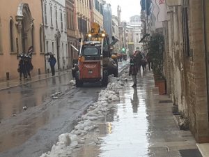 gombero neve Corso Matteotti