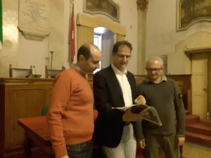 La redazione di "Jesi Oggi", Simone Brunori, Francesco Cherubini, Francesco Maria Tiberi