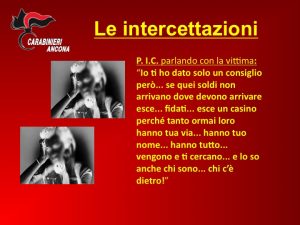 I dialoghi delle intercettazioni