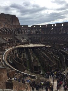 Veduta del Colosseo