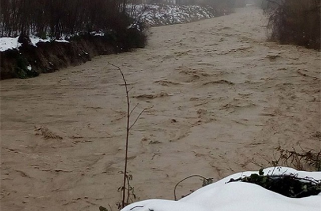 La situazione del fiume Misa in zona Pongelli di Ostra Vetere