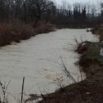 Il fiume Misa a Senigallia, zona Bettolelle