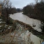 Il fiume Misa a Senigallia, zona Vallone