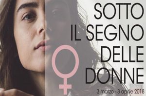 La locandina per le iniziative a Senigallia "Sotto il segno delle donne"