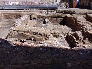 scavi Piazza Colocci