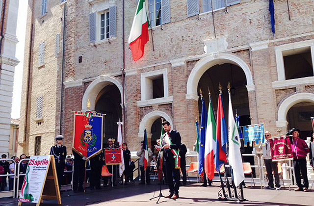 Le celebrazioni per il 25, festa della Liberazione, a Senigallia