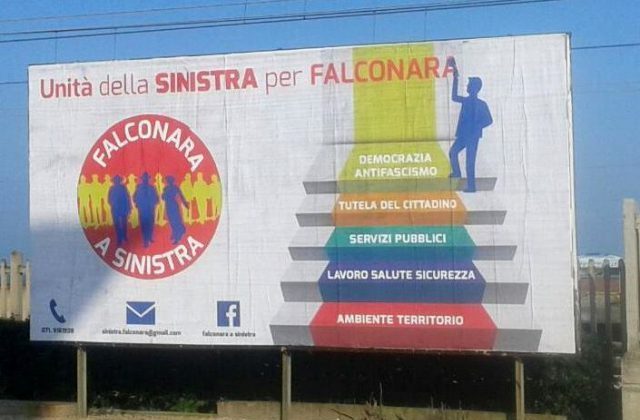 Il manifesto di Falconara a Sinistra
