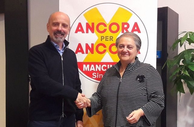 Stefano Vitrini con Valeria Mancinelli