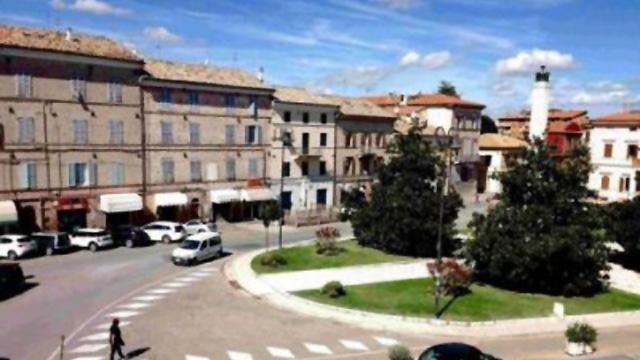 Piazza Mazzini a Chiaravalle