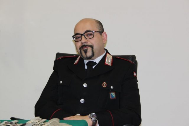Il maresciallo Marco Bauco comandante della Stazione Carabinieri di Castelplanio