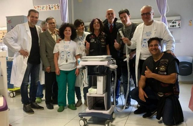 Fondazione Salesi, consegnato ecografo portatile per indagini cardiologiche