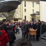 Tanti senigalliesi hanno partecipato ai funerali di Stefano Pompei