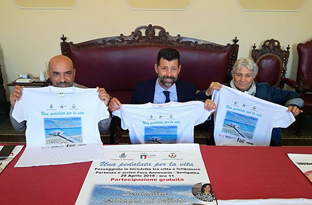 Presentata a Senigallia la 18esima edizione della "Pedalata per la vita"