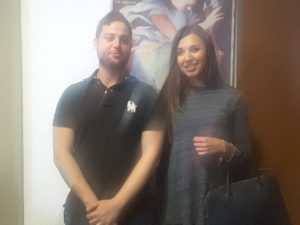 Luca Tavoloni e Irene Catani