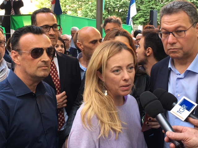 Giorgia Meloni, leader di Fratelli D'Italia