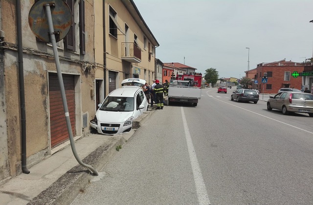 L'incidente a Osimo Stazione