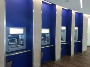 L'area bancomat esterna