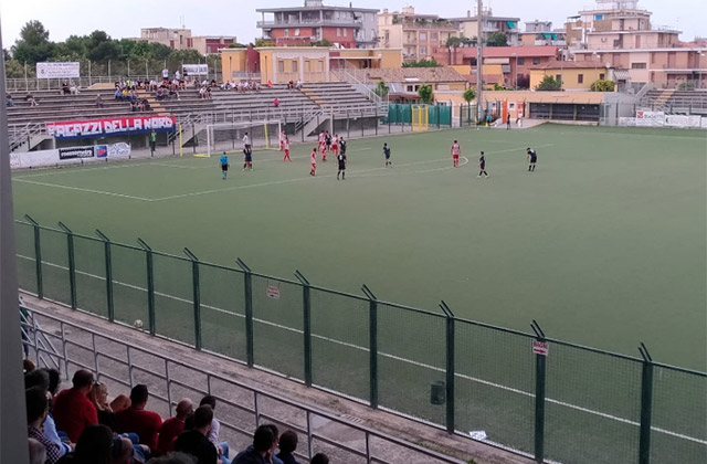 Il match tra fc Vigor Senigallia e Filottranese