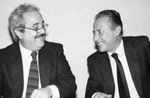 I giudici Giovanni Falcone e Paolo Borsellino