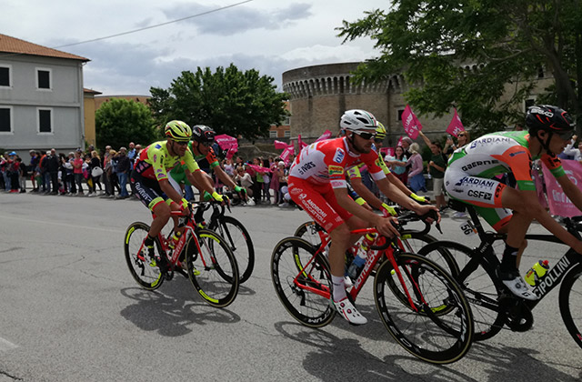 Il Giro d’Italia sbarca a Fano? Visita in città del direttore della gara
