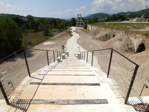 Il Parco Archeominerario di Cabernardi (foto dal sito del comune di Sassoferrato)