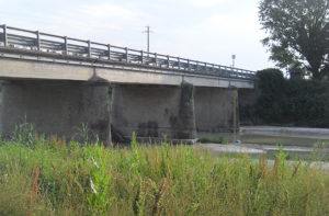 Il ponte sul fiume Misa alle Bettolelle di Senigallia