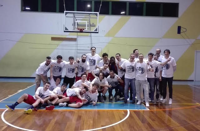 I Bad Boys Fabriano in festa per la promozione in serie D di basket