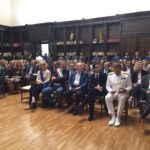 La presidente della provincia Liana Serrani con l'assessore comunale alla sicurezza Stefano Foresi con il tricolore