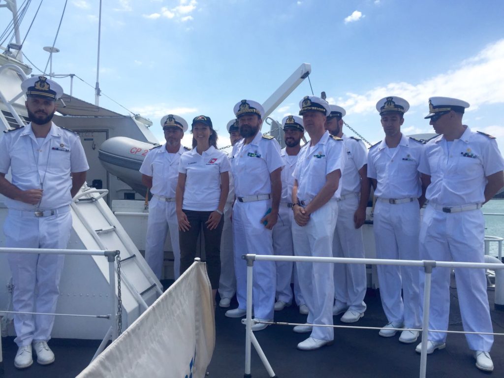 A bordo con l'equipaggio della Guardia Costiera