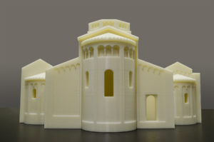 Il modello tridimensionale della chiesa Santa Maria di Portonovo