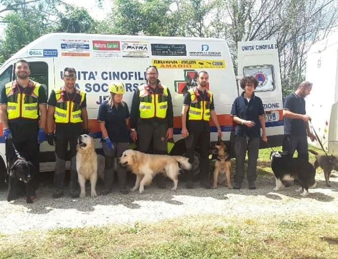 Unità cinofile soccorso Jesi