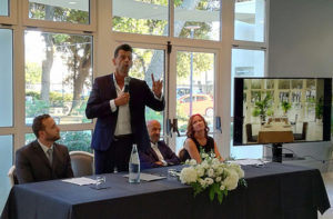 L'intervento di Mangialardi all'inaugurazione del Raffaello Hotel a Senigallia