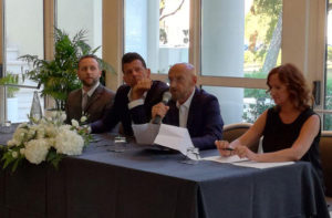 L'intervento di Franco Bastianelli all'inaugurazione del Raffaello Hotel a Senigallia