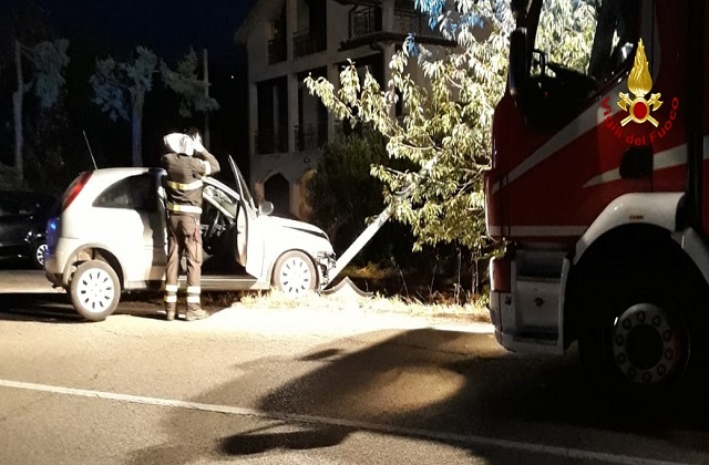 L'incidente in via Manzoni a Loreto