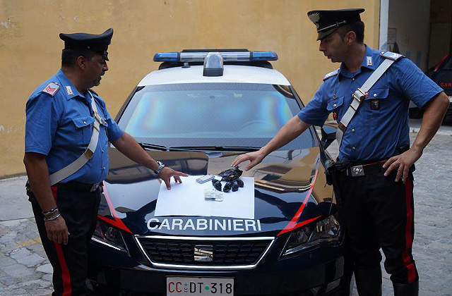 La droga sequestrata dai Carabinieri di Senigallia