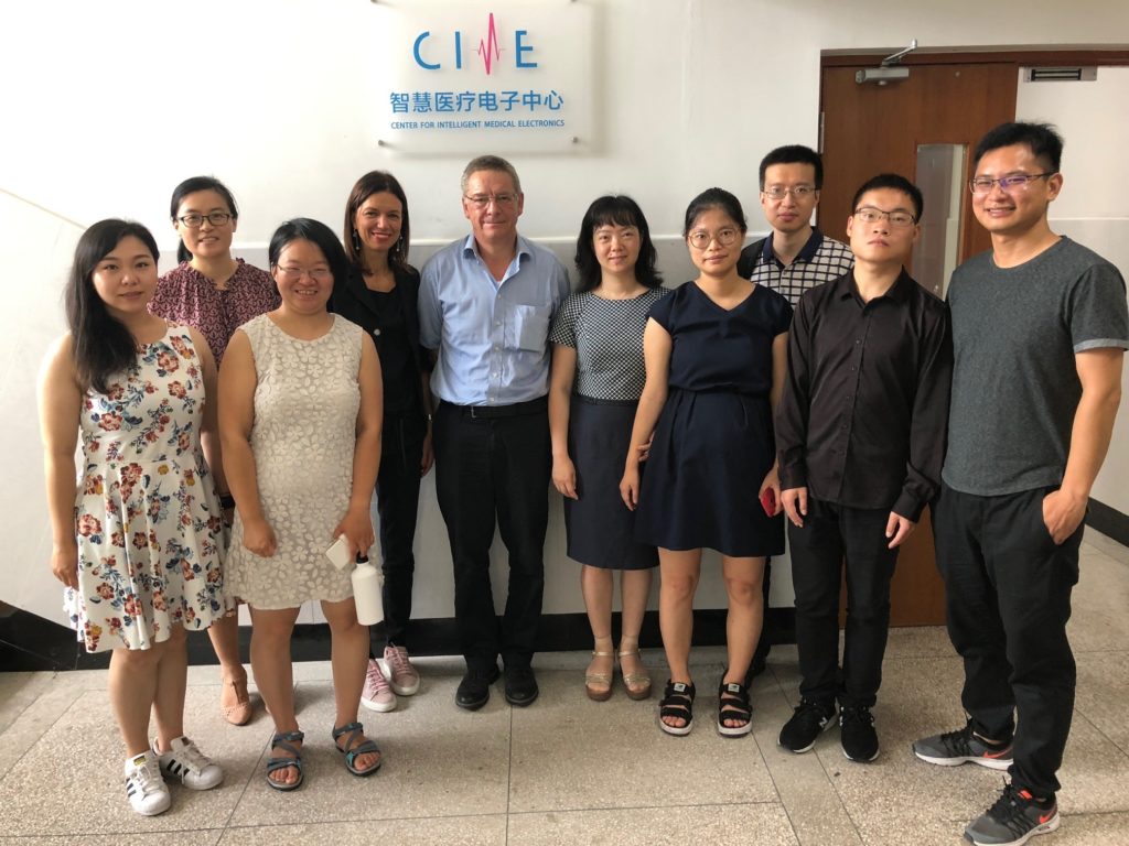 Il team cinese coinvolto nel progetto con Univmc