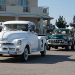 La sfilata di auto d'epoca a Senigallia. Foto di Mattia Mancini