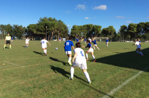 In corso a Senigallia i campionati nazionali studenteschi: una partita della categoria allieve