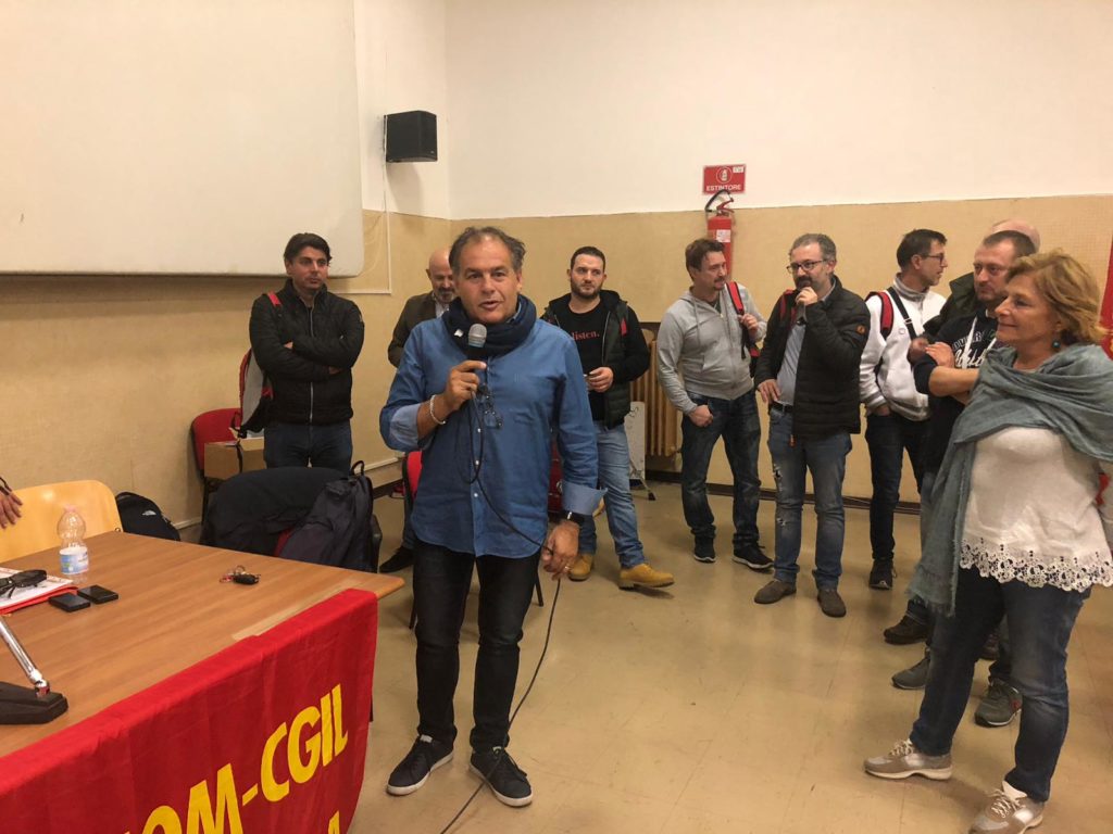 Tiziano Beldomenico segretario generale Fiom Marche