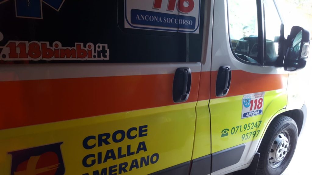 La Croce Gialla di Camerano in una foto di repertorio