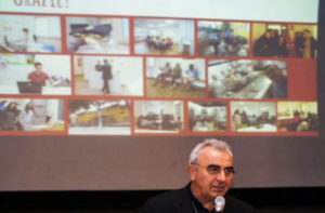 Il vescovo Franco Manenti al primo anniversario del centro di solidarietà di Senigallia