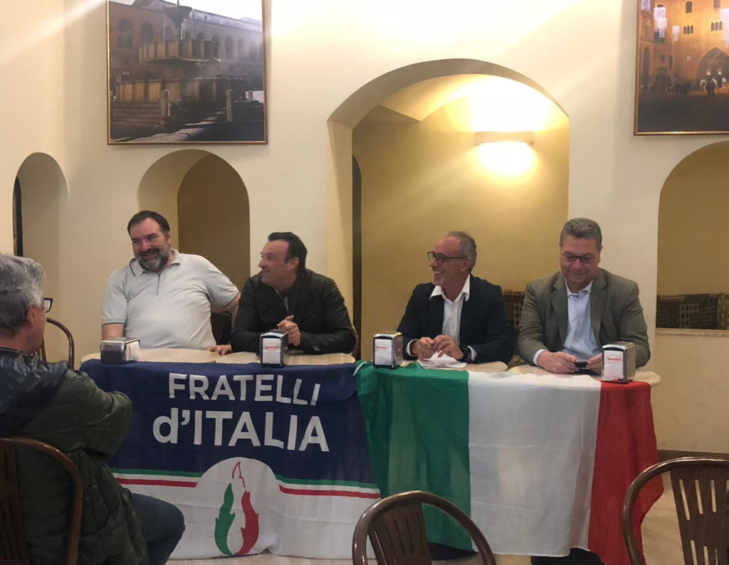 La conferenza di Fratelli d'Italia Fabriano