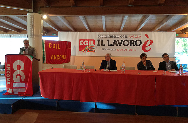 A Senigallia il IX congresso provinciale della Cgil: le aree in crisi