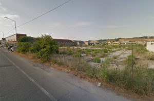 L'area dell'ex fonderia Veco alla Cesanella di Senigallia