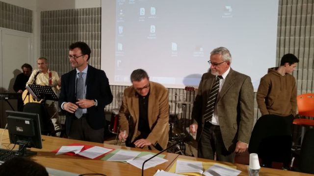 I protagonisti della convenzione siglata ancona podesti