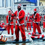 I babbi natale in sup a Senigallia