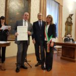 Diploma OMRI al cavaliere Brenno Costanzi, agente di commercio