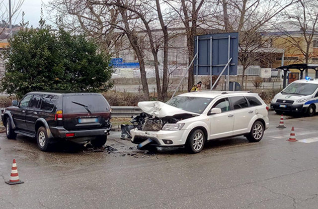 Le auto coinvolte nell’incidente