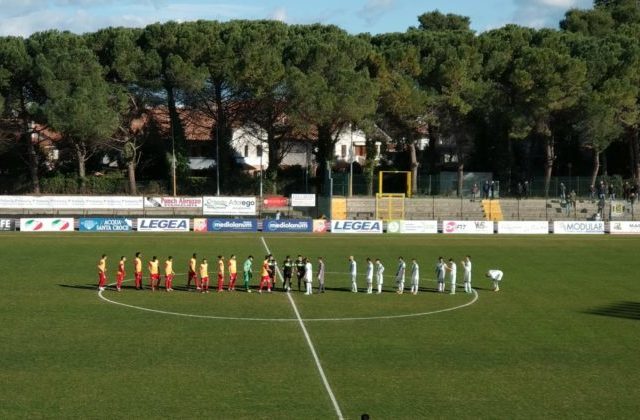 Francavilla - Castelfidardo: le squadre prima della gara