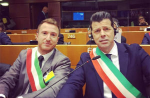 Dario Romano e Maurizio Mangialardi a Bruxelles